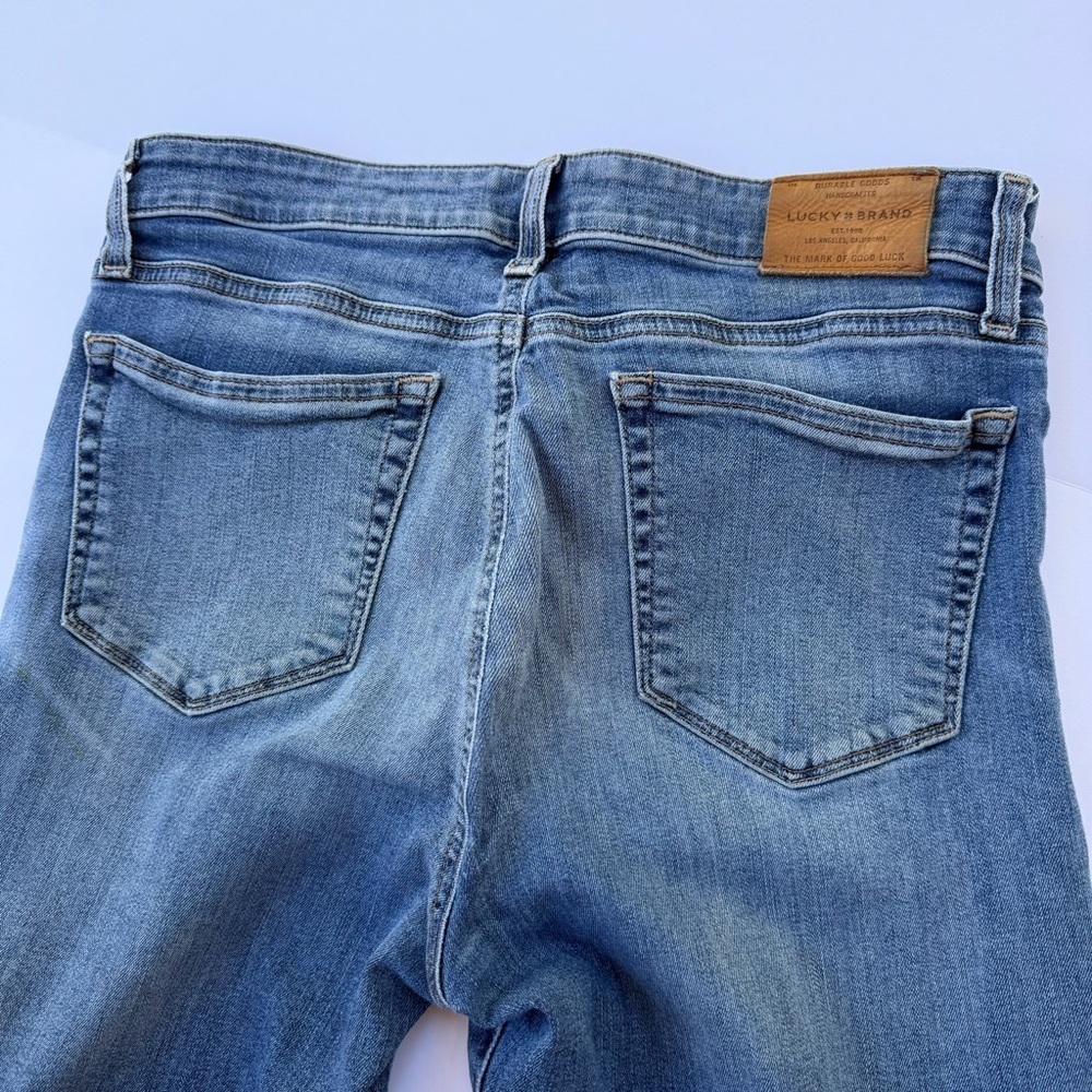Woman’s Lucky Brand🍀 Denim Jeans Ava Super Skinny Size 8/29​​ - Picture 6 of 11